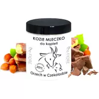 e-Fiore Kozie mleko do kąpieli Orzech w Czekoladzie 400g olejek czekoladowy, kolagen, pantenol, olejek jojoba 