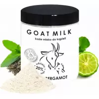  e-Fiore Kozie mleko do kąpieli Herbaciane z bergamotą 400g Kolagen, Pantenol, Jojoba