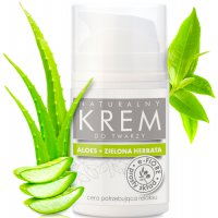 e-Fiore Krem do twarzy aloes z zieloną herbatą 50ml kojąco-relaksujący, nawilżający