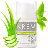 e-Fiore Krem do twarzy aloes z zieloną herbatą 50ml kojąco-relaksujący, nawilżający