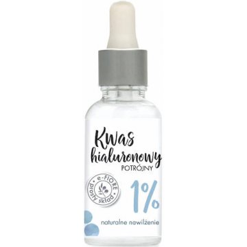 e-Fiore Kwas hialuronowy potrójny 1% HA żel do zabiegów na twarz i ciało 30ml ujędrnienie, serum 