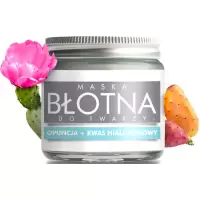 e-Fiore Maska Błotna z morza martwego do twarzy 100g 60ml spirulina+olejek z opuncji+kwas hialuronowy