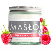 e-Fiore Masło do ciała 100% naturalne Shea + Olej z Malin 120ml vege wygładza i nawilża