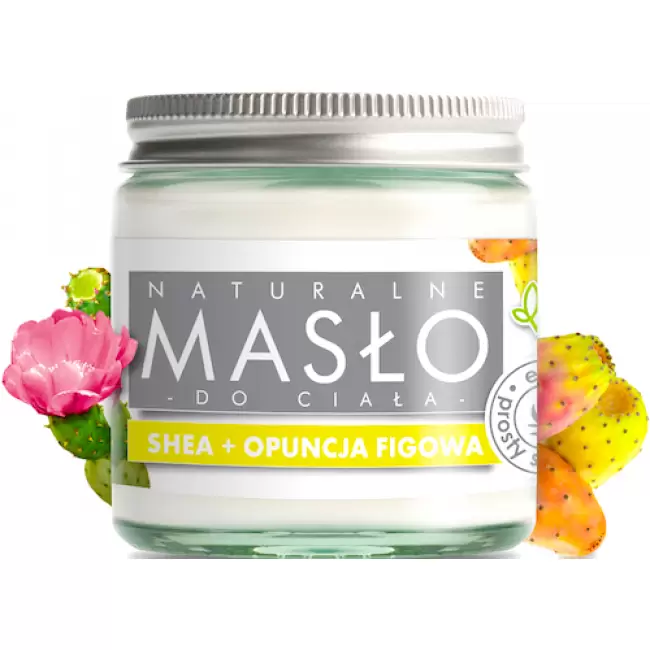 e-Fiore Masło do ciała 100% naturalne Shea z opuncją figową 120ml