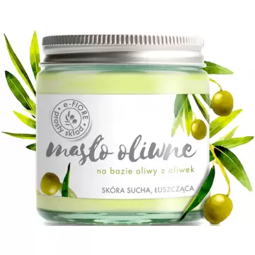 e-Fiore Masło Oliwne do ciała naturalne Virgin 100% 120ml silnie regenerujące