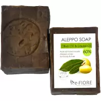 e-Fiore Mydło Aleppo oliwkowo-laurowe 60% 200g skóra łojotokowa, higiena intymna, łupież
