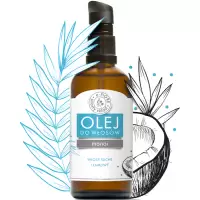 e-Fiore Olejek do włosów MONOI z Gardenią nierafinowany 100ml naturalna regeneracja i blask