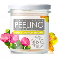 e-Fiore Peeling solny do ciała Opuncja figowa i masło Shea 350g gęsty o egzotycznym zapachu 