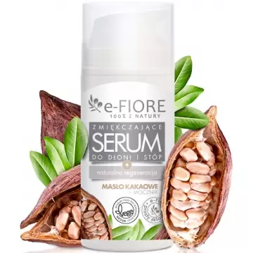 e-Fiore Serum do dłoni i stóp masło Kakaowe i Mocznik 100ml vege regeneracja zniszczonej skóry