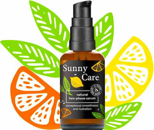 e-Fiore Sunny Care naturalne Serum dwufazowe ze złotem 30ml koncentrat składników aktywnych