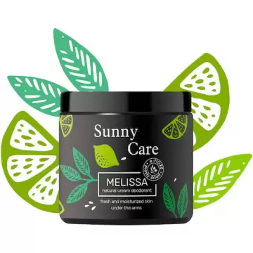 e-Fiore Sunny Care naturalny Dezodorant Melisa w kremie 60ml nawilża i chroni przed potem