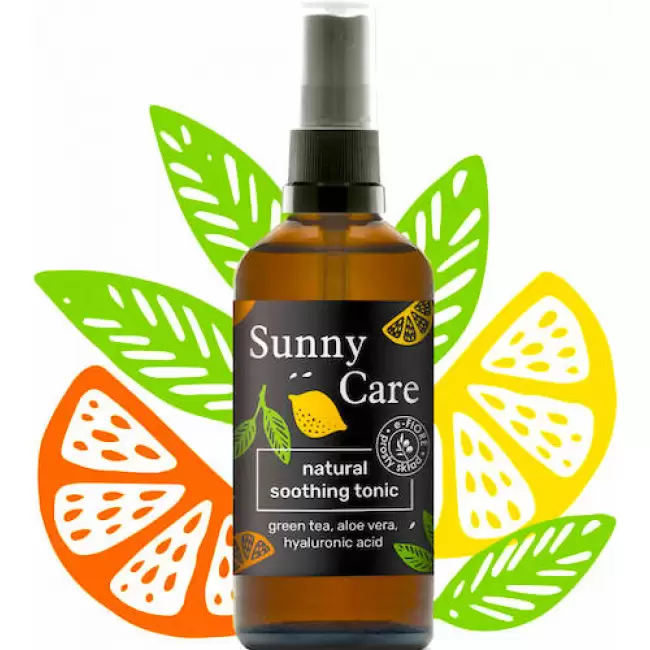 e-Fiore Sunny Care naturalny Tonik 100ml regeneracja i rozświetlenie skóry