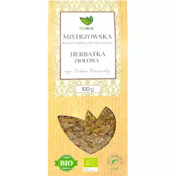 EcoBlik BIO Herbatka ziołowa Mistrzowska 100g luz EKO odporność Korżawskiej