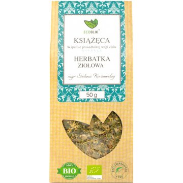 EcoBlik BIO Herbatka ziołowa Książęca 50g EKO Metabolizm Waga ciała Korżawskiej
