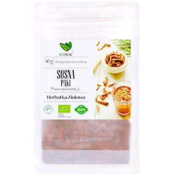 EcoBlik BIO Sosna pączki 50g EKO Herbatka ziołowa na gardło, oddychanie