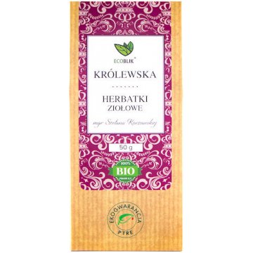 EcoBlik BIO Herbatka ziołowa Królewska 50g luz EKO dla zdrowia Korżawskiej