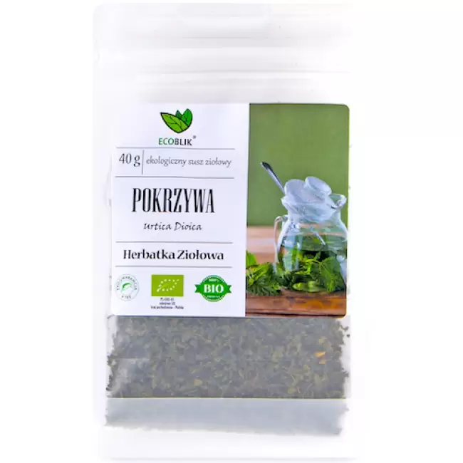 EcoBlik BIO Pokrzywa 40g EKO Herbatka ziołowa na witalność