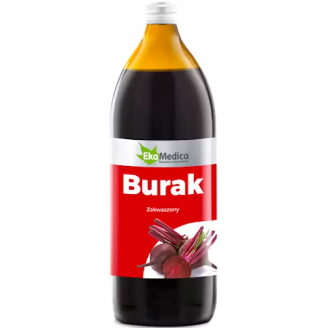 EkaMedica Burak Sok z Buraków 1000 ml - suplement diety