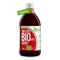 EkaMedica Granat Ekologiczny Sok 100% BIO NFC tłoczony 250ml 