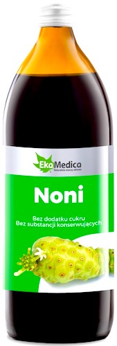 EkaMedica NONI 99,7% sok z owoców Noni 1000ml - suplement diety 