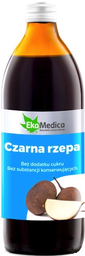 EkaMedica Sok z czarnej rzepy 500ml - suplement diety