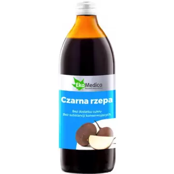 EkaMedica Sok z czarnej rzepy 500ml - suplement diety