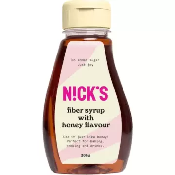 NICKS Fiber Syrup with Honey Flavour 300g Syrop błonnikowy miodowy Bez dodatku cukru