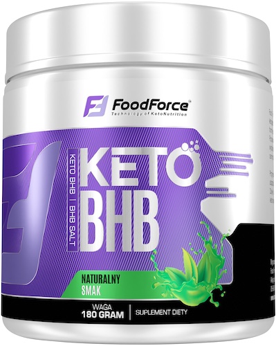 FoodForce Keto BHB 180g Natural - suplement diety