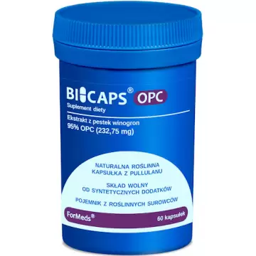 ForMeds BICAPS OPC 95% Ekstrakt z pestek winogron 60kaps - suplement diety