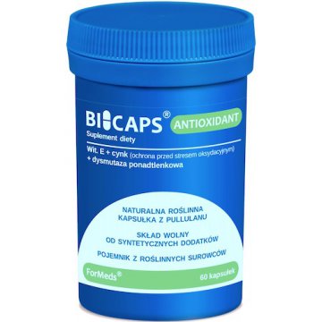 ForMeds BICAPS Antioxidant 60kaps witamina E + Cynk + SOD - suplement diety