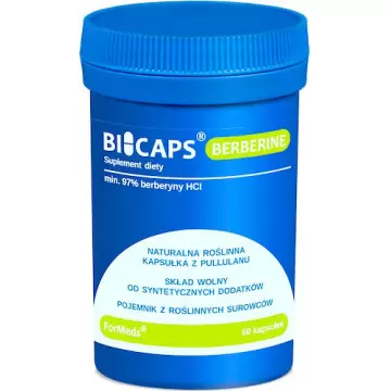 ForMeds BICAPS Berberine Berberyna HCL 60kaps - suplement diety