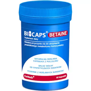 ForMeds BICAPS Betaine 60kaps - suplement diety Betaina