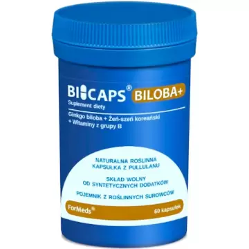 ForMeds BICAPS Biloba+ 60kaps - suplement diety