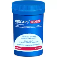 ForMeds BICAPS Biotin 2500mcg 60kaps vege Biotyna - suplement diety