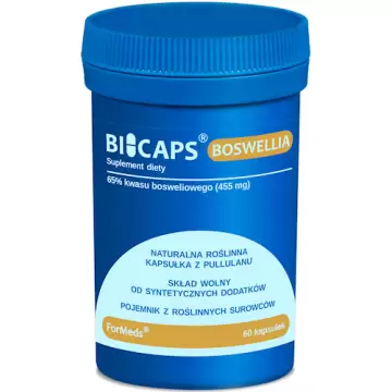 ForMeds BICAPS Boswellia Serrata 60kaps - suplement diety Kwas Boswelliowy Kadzidłowiec