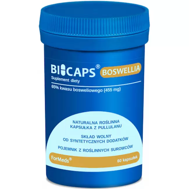 ForMeds BICAPS Boswellia Serrata 60kaps - suplement diety Kwas Boswelliowy Kadzidłowiec