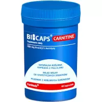 ForMeds BICAPS Carnitine 550mg 60kaps vege L-Karnityna - suplement diety
