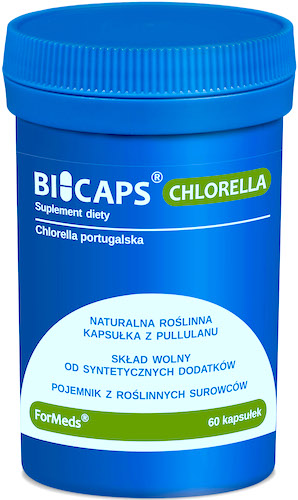 ForMeds BICAPS Chlorella Portugalska Algi morskie 530mg 60kaps - suplement diety