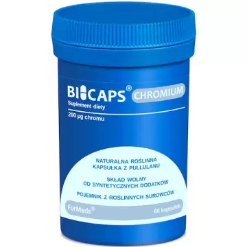 ForMeds BICAPS Chromium 60kaps vege - suplement diety Pikolinian Chrom 200mcg