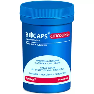 ForMeds BICAPS Gotu kola+ 60kaps - suplement diety Gotu Kola + Cytykolina