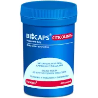 ForMeds BICAPS Citicoline+ 60kaps - suplement diety Gotu Kola + Cytykolina
