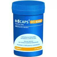 ForMeds BICAPS D3 Witamina D-3 4000IU 120kaps - suplement diety