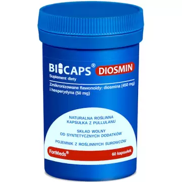 ForMeds BICAPS DIOSMIN 60kaps Diosmina+Hesperydyna - suplement diety