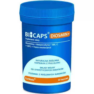 ForMeds BICAPS DIOSMIN+ 60kaps Diosmina+Hesperydyna+OPC - suplement diety