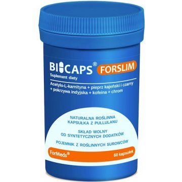 ForMeds BICAPS FORSLIM kontrola i utrata masy ciała 60kaps vege - suplement diety