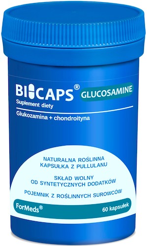 ForMeds BICAPS Glukosamine 60kaps Glukozamina+Chondroityna - suplement diety