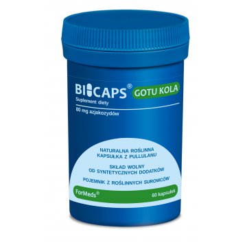 ForMeds BICAPS Gotu Kola 60kaps vege - suplement diety Pamięć Koncentracja