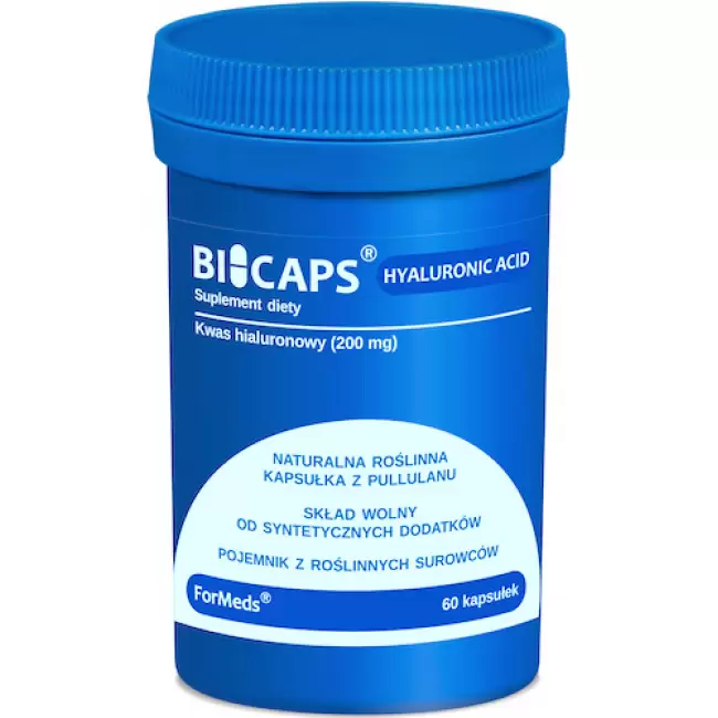 ForMeds BICAPS HYALURONIC ACID Kwas Hialuronowy 60kaps - suplement diety