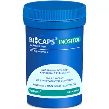 ForMeds BICAPS Inositol 630mg 60kaps vege Inozytol - suplement diety