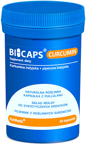 ForMeds BICAPS CURCUMIN Ekstrakt 95% Kurkumina + Piperyna 60kaps - suplement diety